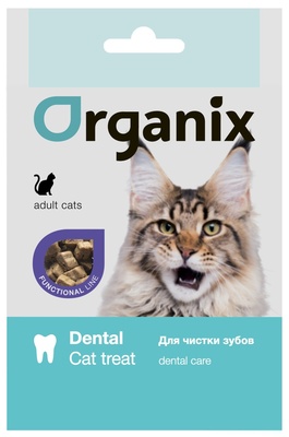 Подушечки для чистки зубов у кошек