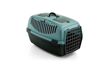 Переноска Gulliver 2 синяя (до 8 кг) с пластиковой дверкой, 55х36х35 см Переноска Gulliver 2 синяя (до 8 кг) с пластиковой дверкой, 55х36х35 см