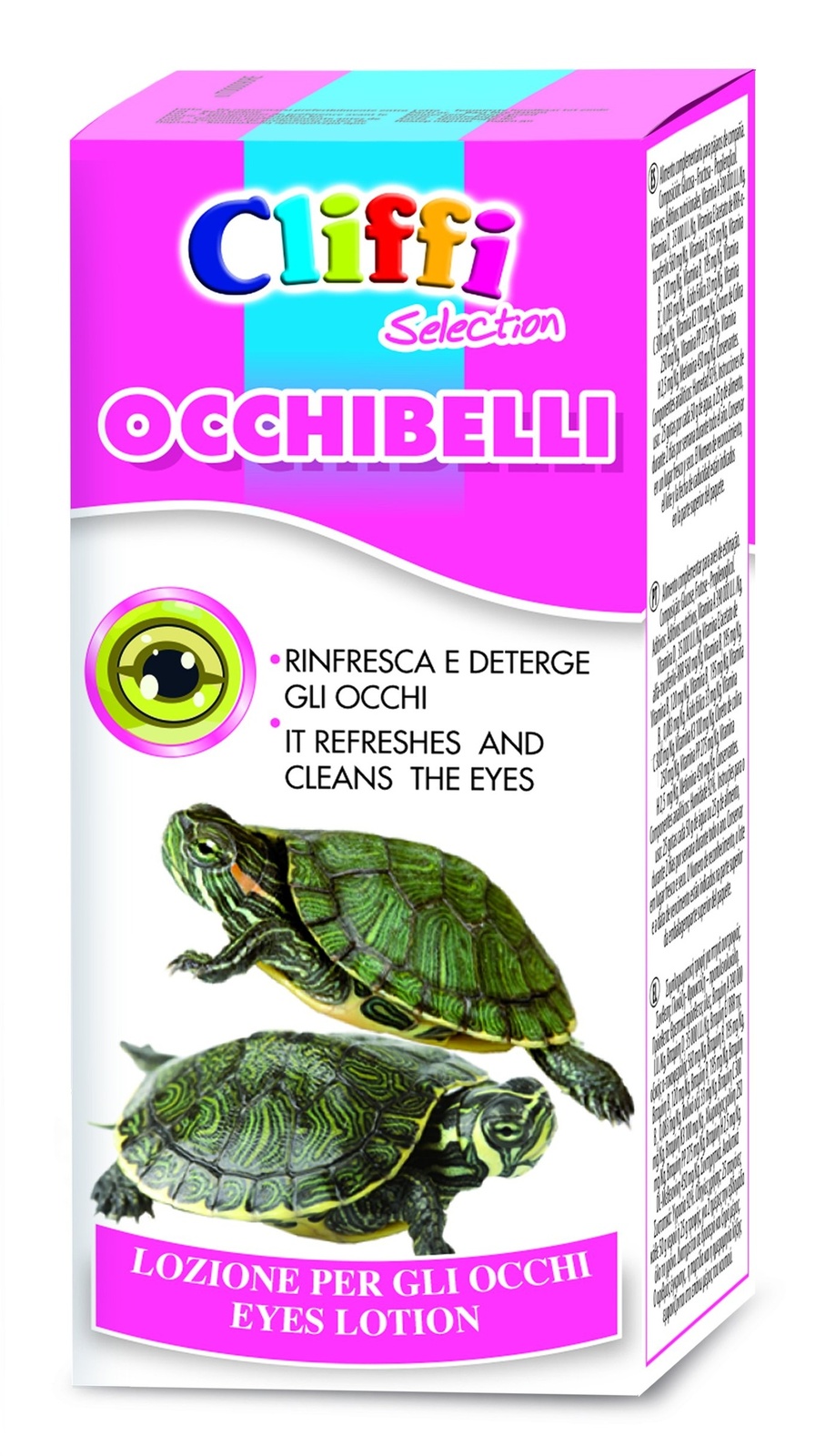 Cliffi (Италия) Cliffi (Италия) капли для глаз черепах (25 г) лосьон для животных ромашка для глаз 3 флакона по 10 мл archibal d 178