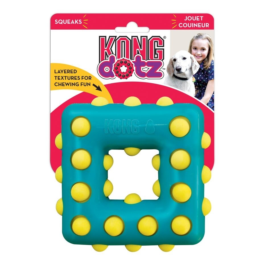 Kong Kong игрушка для собак Квадрат (S) kong kong игрушка для собак кольцо 100 г