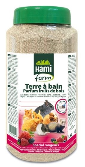 Hamiform Hamiform песок для купания для грызунов лесные ягоды (1,3 кг)