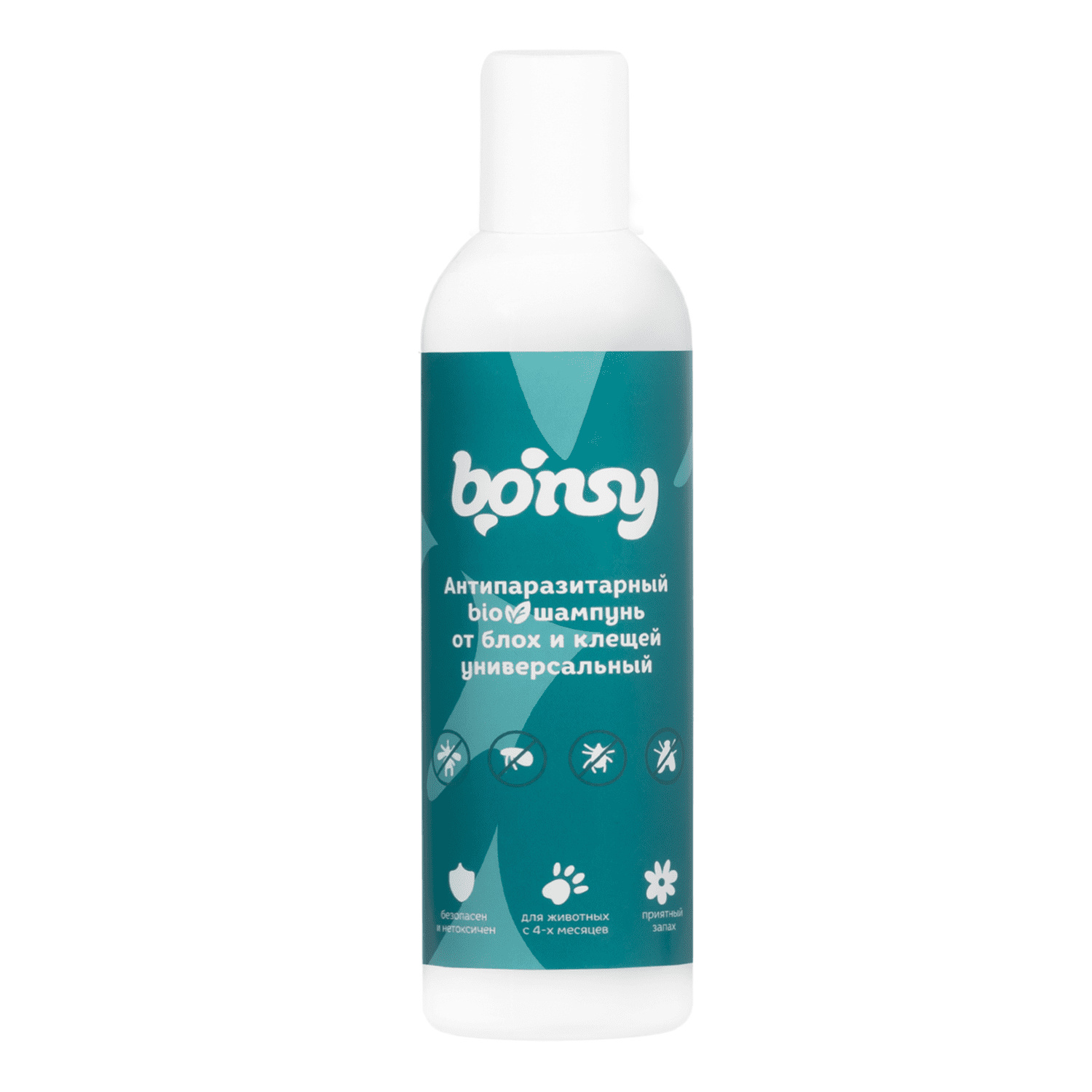 Bonsy Bonsy антипаразитарный БИОшампунь от блох и клещей, универсальный (500 г) bonsy bonsy антипаразитарный биоспрей для обработки котят и кошек 150 г
