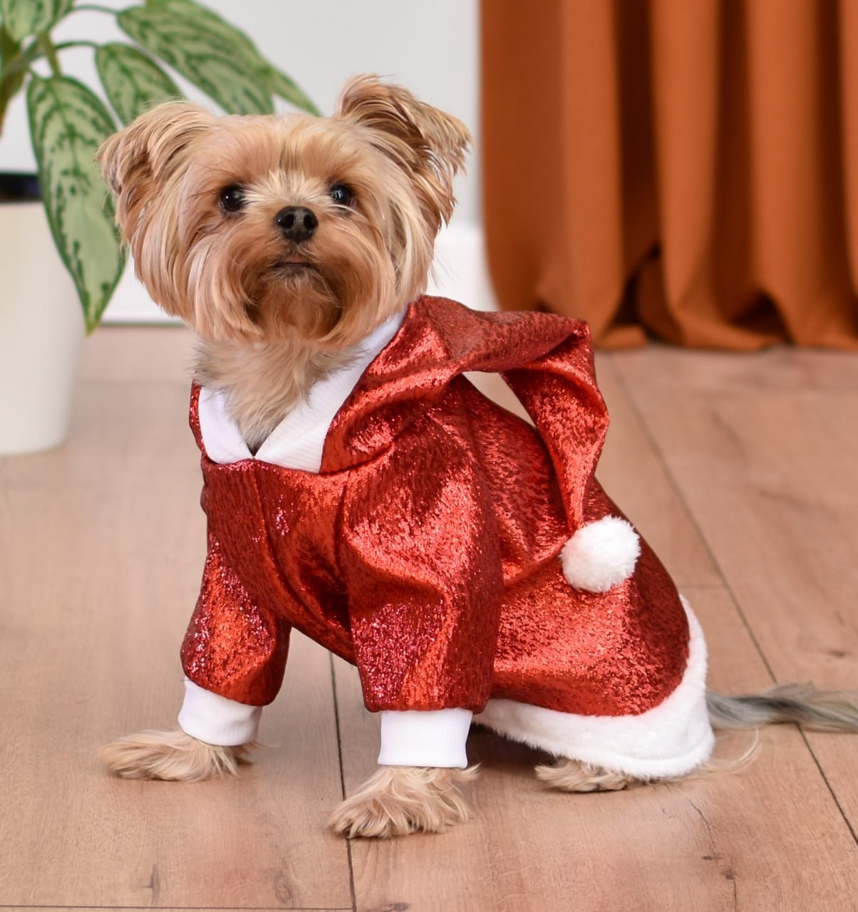 Tappi одежда Tappi одежда костюм новогодний для кошек и собак Сэлли красный (L)