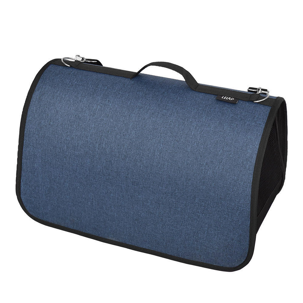Lelap транспортировка сумка-переноска "Папильон" для животных, синий (S) 