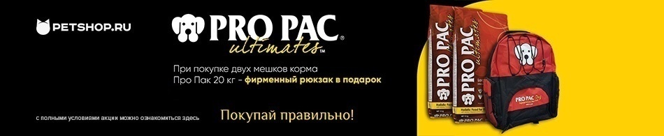 Рюкзак от Pro Pac в подарок!