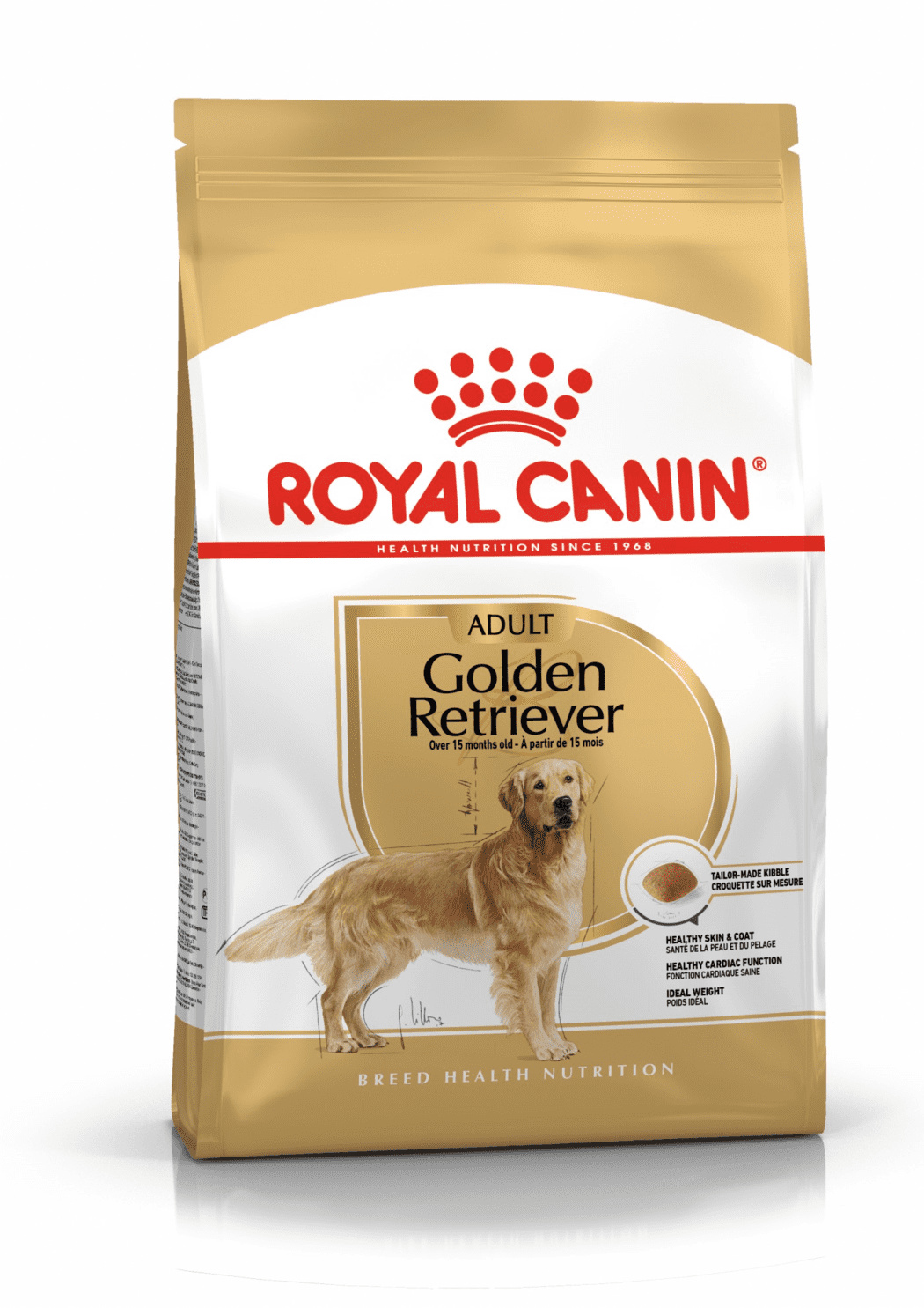 Royal Canin Корм Royal Canin для взрослого голден ретривера с 15 месяцев (12 кг) корм для собак royal canin golden retriever для породы голден ретривер от 15 месяцев сух 12кг