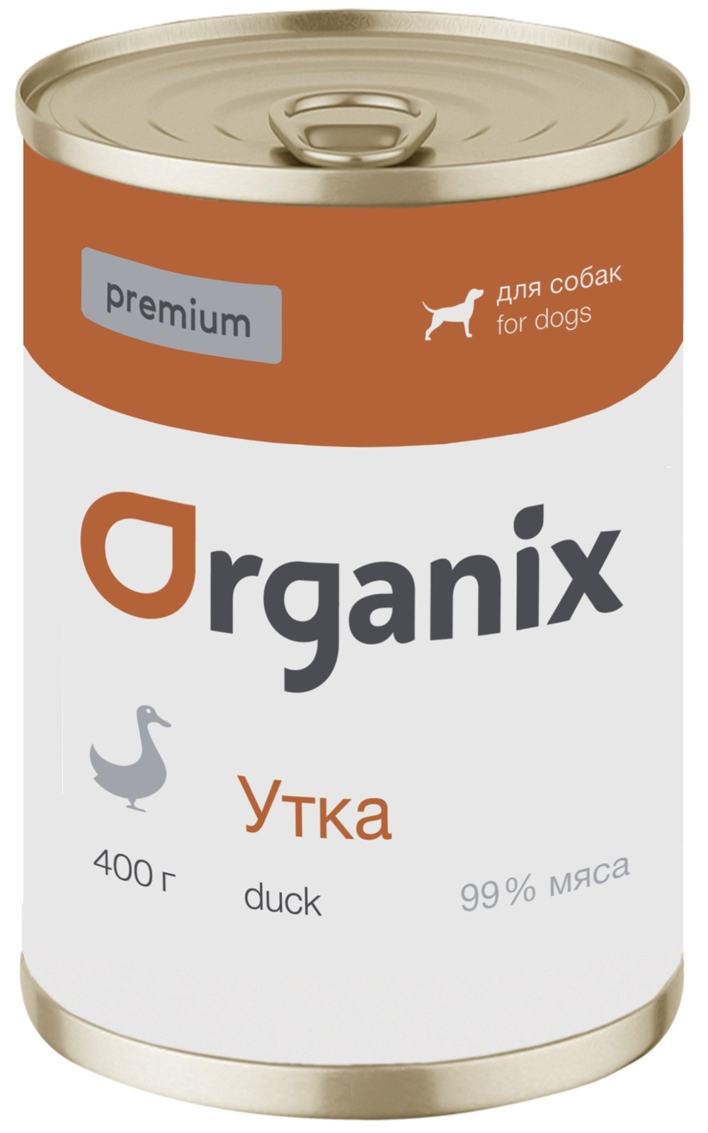 Organix консервы Organix монобелковые премиум консервы для собак, с уткой (100 г) 42933