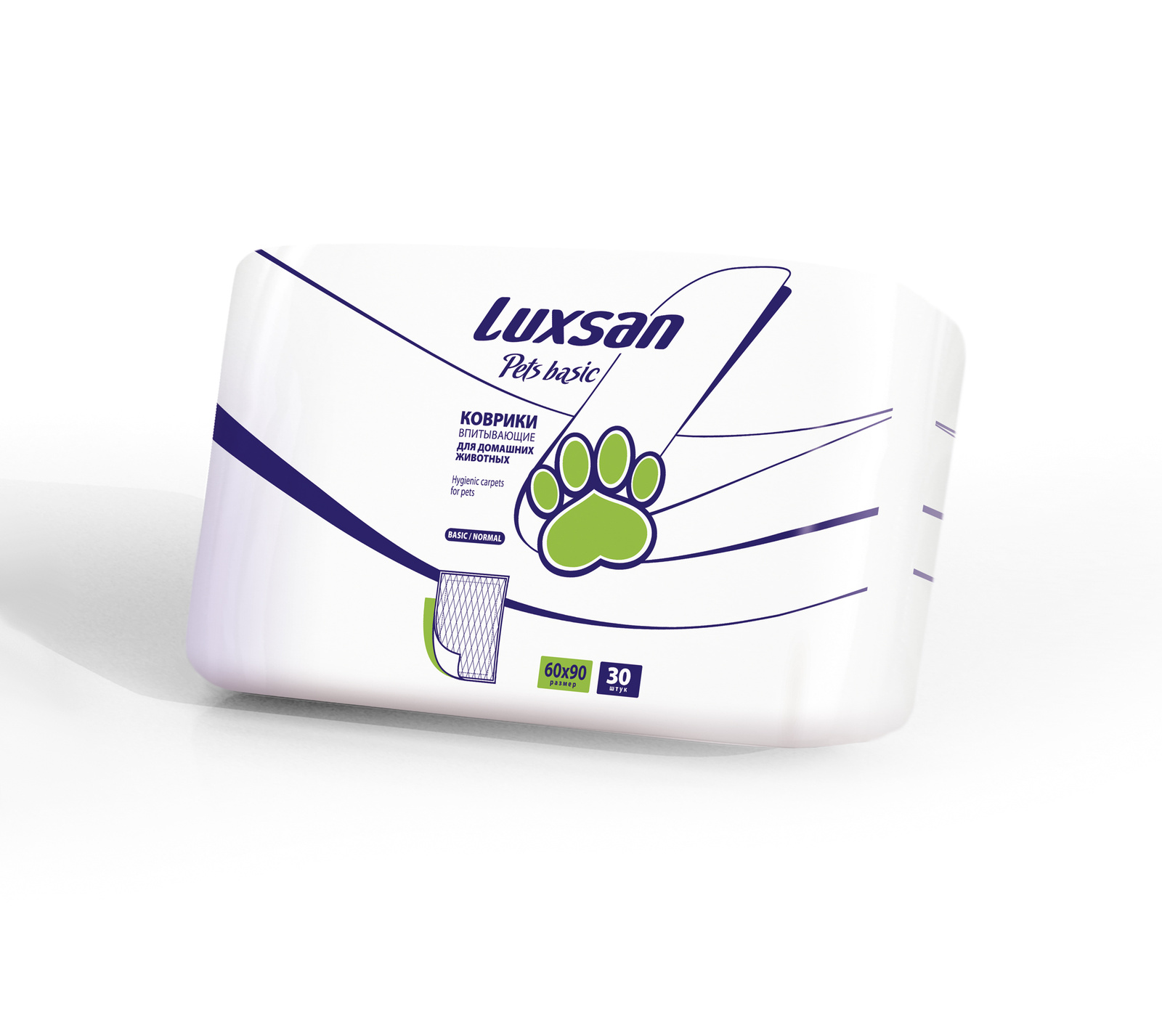 Luxsan Luxsan пеленки для животных 60x90 см (100% целлюлоза) (1,95 кг)