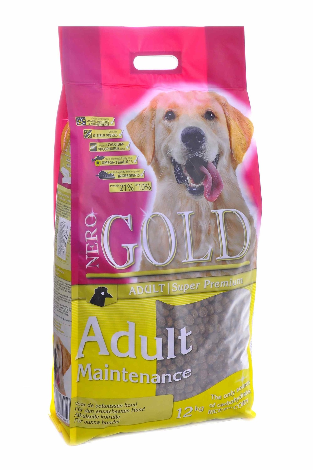 цена NERO GOLD super premium Корм NERO GOLD super premium для взрослых собак Контроль веса (12 кг)