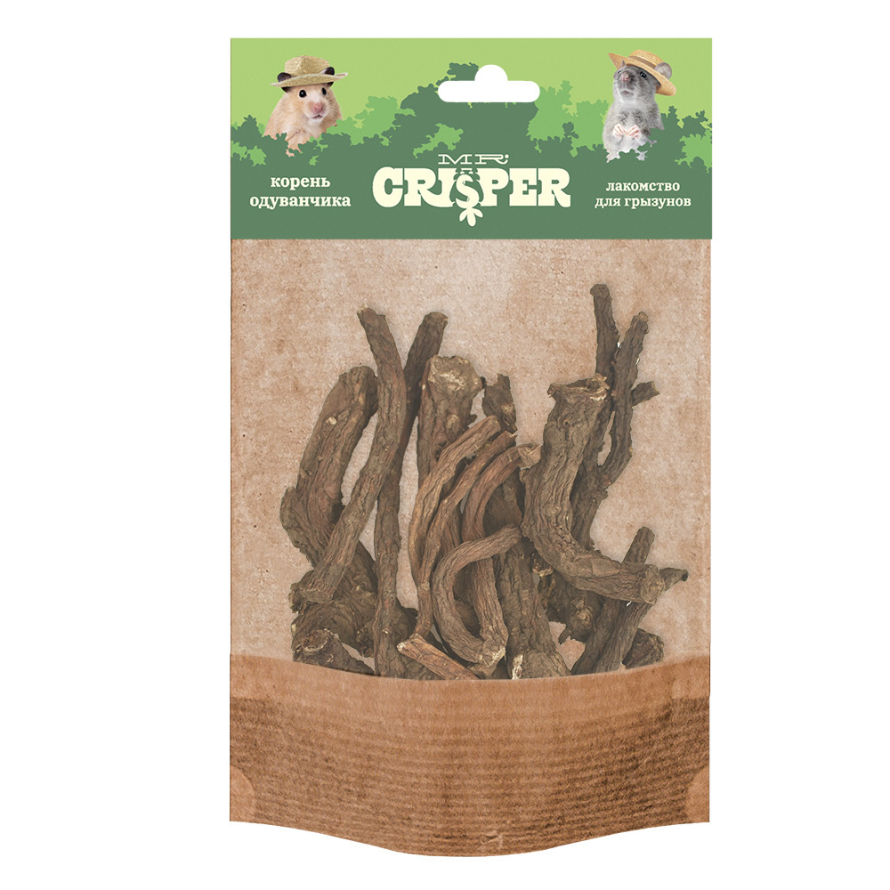 MR.Crisper MR.Crisper лакомство для грызунов корень одуванчика (30 г)