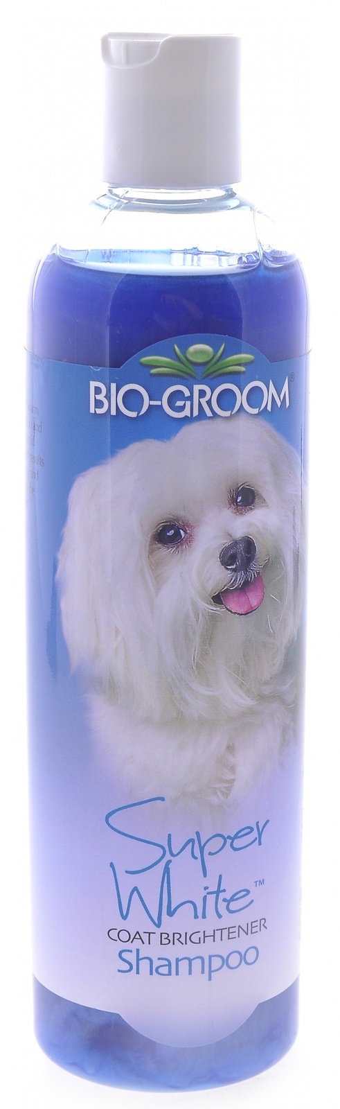 Biogroom Biogroom шампунь Супер Белый, концентрация 1:8, 3.2 литра готового шампуня (355 г) шампунь bio groom ultra black ультра черный 355 мл
