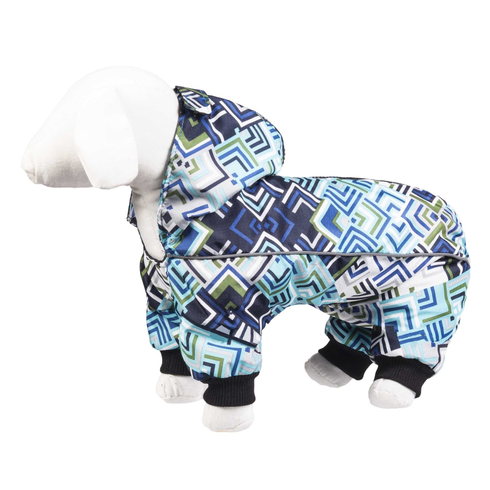 Yami-Yami одежда Yami-Yami одежда дождевик с капюшоном для собак малых пород, с рисунком морской бриз (M) yami yami одежда yami yami одежда дождевик с капюшоном для собак малых пород с рисунком морской бриз xl