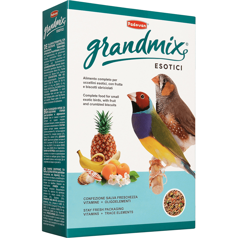 Padovan Padovan для экзотических птиц (1 кг) корм для птиц padovan grandmix esotici для экзотических птиц 1кг