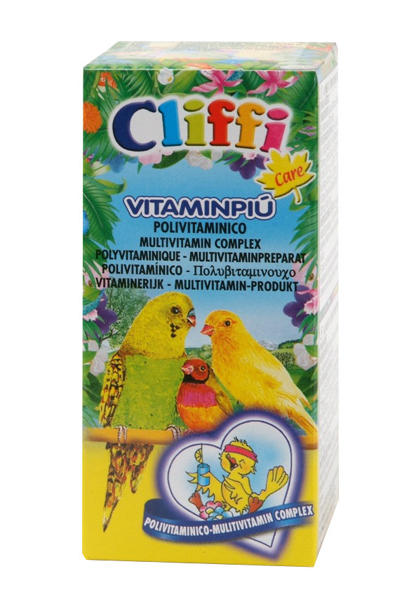 cliffi италия cliffi италия мультивитамины для черепах капли 25 г Cliffi (Италия) Cliffi (Италия) полный мультивитаминный комплекс для птиц, капли (25 г)