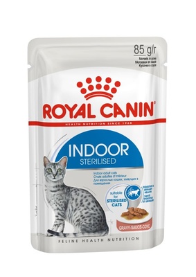 Кусочки в соусе для домашних кошек 1-7 лет 43054 Royal Canin паучи