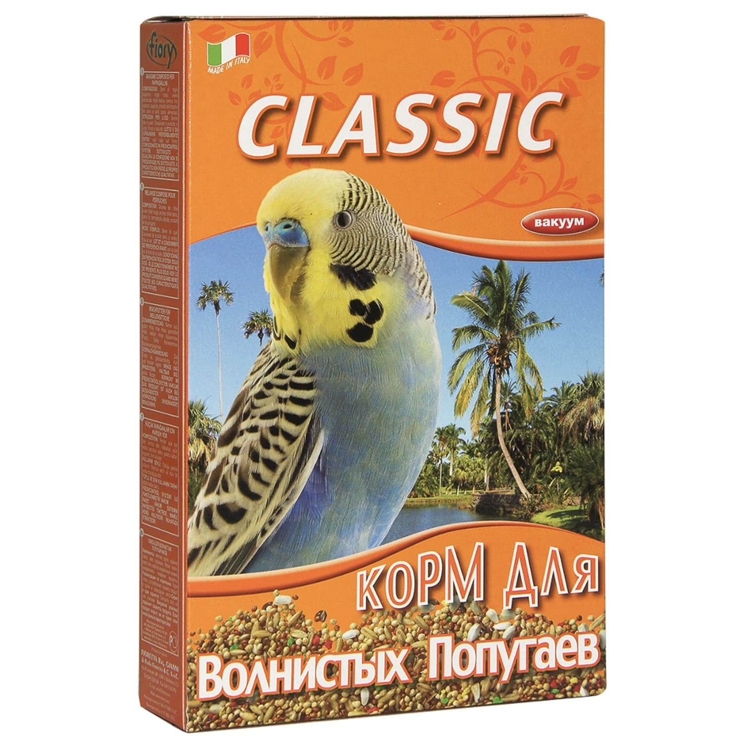Fiory Fiory корм для волнистых попугаев “Classic” (400 г) fiory fiory корм для волнистых попугаев “classic” 400 г