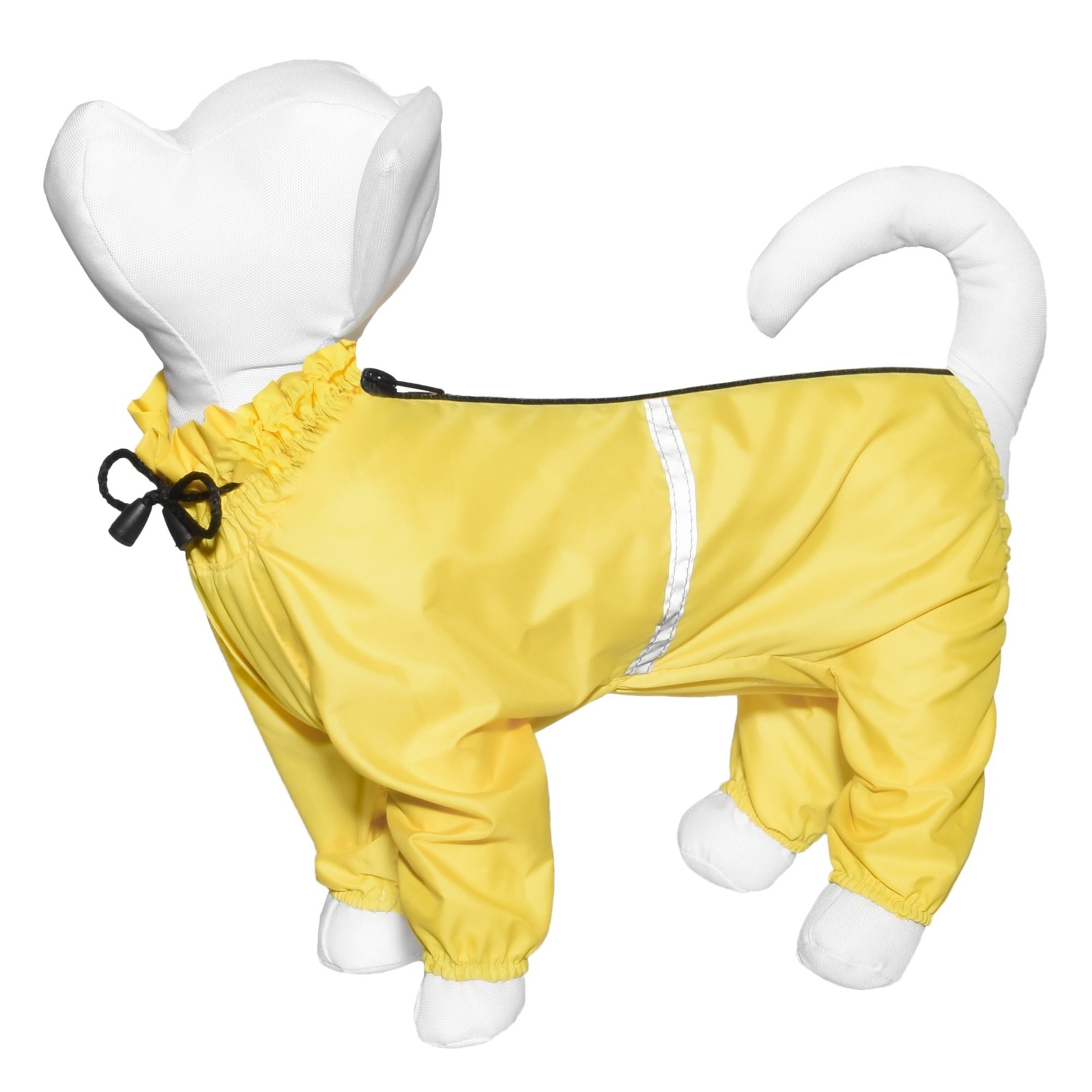 Yami-Yami одежда Yami-Yami одежда дождевик для собак малых пород (желтый) (№1) yami yami одежда yami yami одежда дождевик с капюшоном для собак малых пород с рисунком морской бриз xl