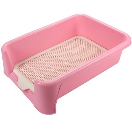 цена Triol Triol туалет для собак (сетка в комплекте), розовый (958 г)