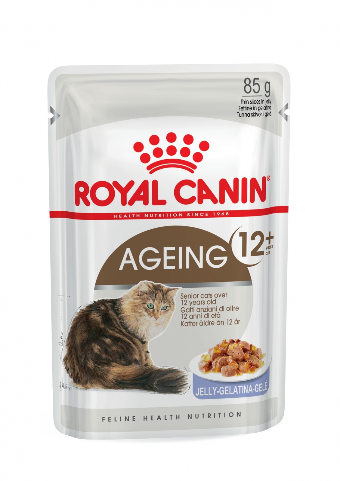 Royal Canin кусочки в желе для кошек старше 12 лет (85 г)