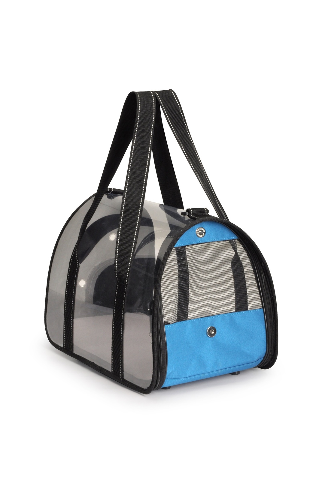 Camon Camon сумка-переноска прозрачная, 42x25x25 см, голубая (670 г) camon camon сумка переноска для животных стеганая синяя 42x25x25 см 2