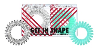 Набор резинок для волос invisibobble Get in Shape (прозрачный/мятный) Набор резинок для волос invisibobble Get in Shape (прозрачный/мятный) 204111 Invisibobble