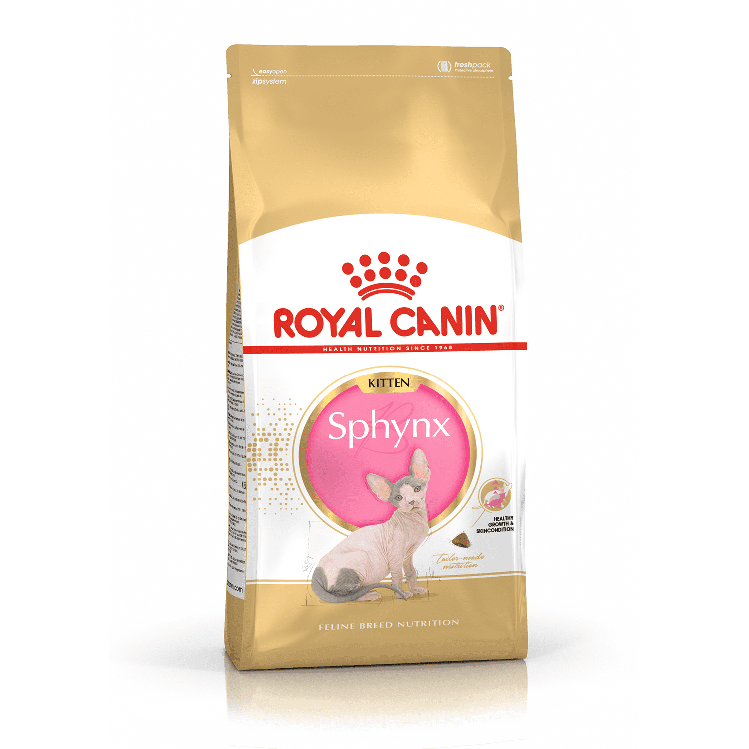 Royal Canin Корм Royal Canin для котят породы сфинкс: от 4 месяцев до 1 года (2 кг) 36438