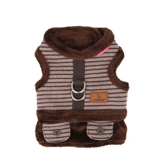 Жилет-шлейка "Первый красавчик", коричневый Жилет-шлейка "Первый красавчик", коричневый