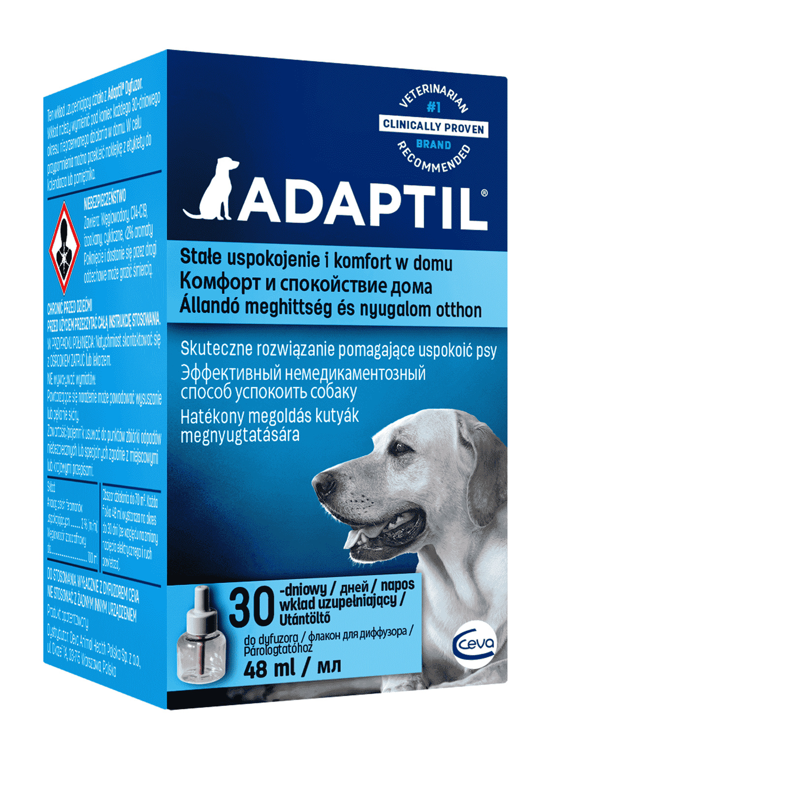 Ceva Ceva феромоны для собак Адаптил для коррекции поведения сменный блок (70 г) 38420