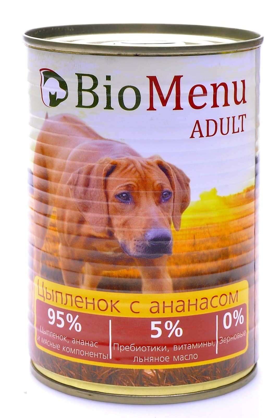 BioMenu BioMenu консервы для собак цыпленок с ананасом (100 г) biomenu biomenu паштет для кошек с ягненком 100 г