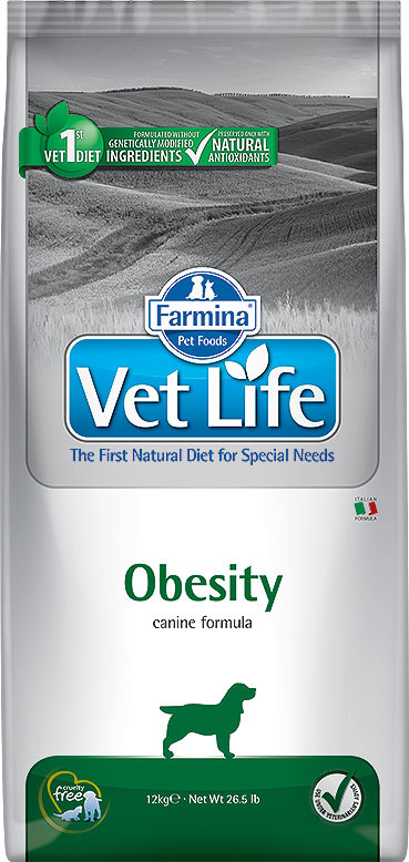 FARMINA вет.корма FARMINA вет.корма для собак при ожирении, для снижения и контроля веса (12 кг)