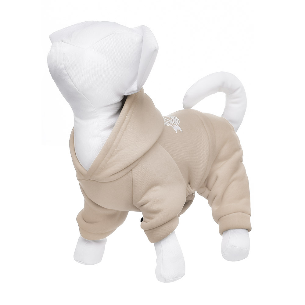 Yami-Yami одежда Yami-Yami одежда костюм для собак с капюшоном, бежевый (S) магнит 838122 гибкий до 2 2кг l 510мм 25 100