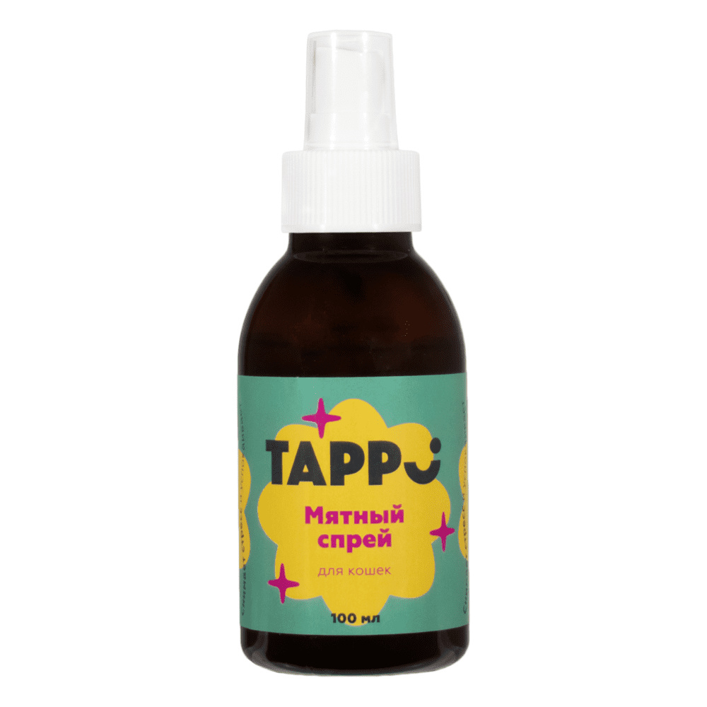 Tappi Tappi спрей с кошачьей мятой (110 г) tappi tappi мятный шар 25 г