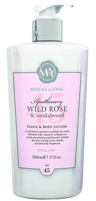 Лосьон для тела Дикая роза и сандаловое дерево (Wild Rose & Sandalwood Body Lotion) Лосьон для тела Дикая роза и сандаловое дерево (Wild Rose & Sandalwood Body Lotion) 63794 Morlage & Yorke