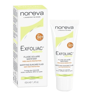 ЭКСФОЛИАК Матирующая солнцезащ.эмульсия SPF50 40мл (Exfoliac) ЭКСФОЛИАК Матирующая солнцезащ.эмульсия SPF50 40мл (Exfoliac) 24445 noreva laboratoires