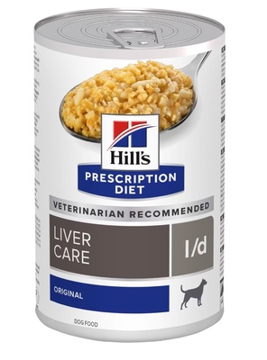 Prescription Diet l/d Liver Care, влажный диетический корм для собак при заболеваниях печени