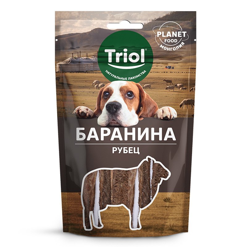 Triol (лакомства) Triol (лакомства) лакомство для собак Рубец бараний (57 г)