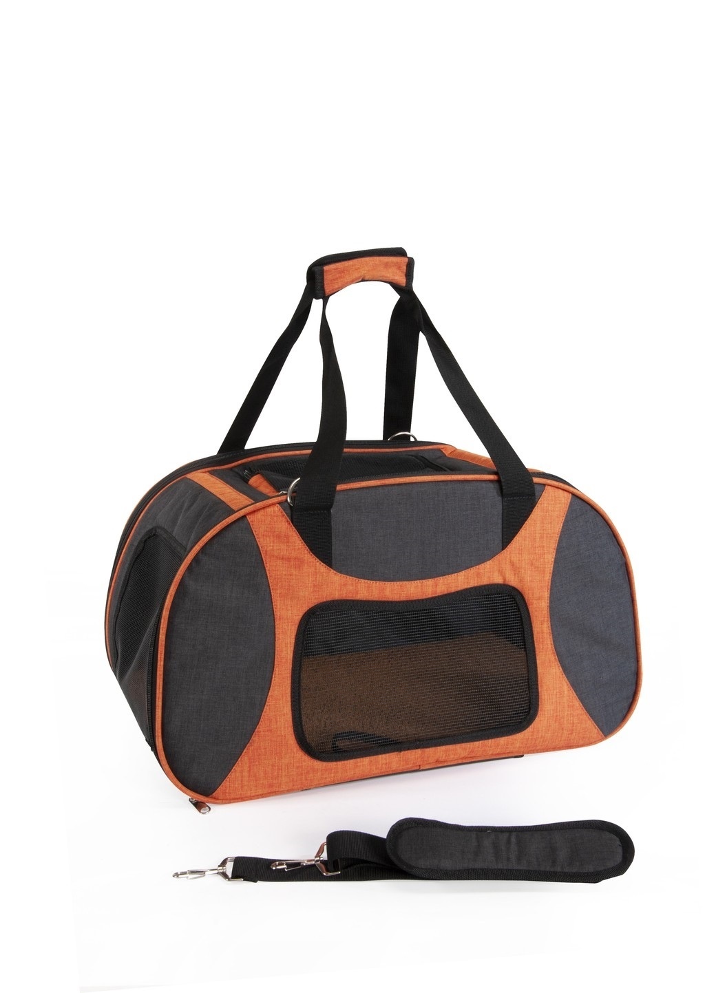 Camon Camon сумка-переноска со съёмной тележкой, 53x31x31 см (3,32 кг) mega creative переноска для домашних животных с плюшевым единорогом