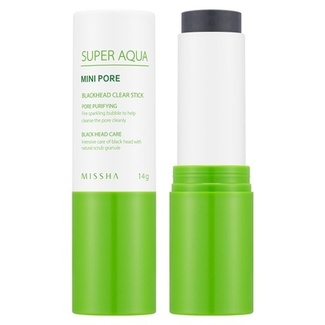 Super Aqua Очищающая маска-скраб для лица в стике Mini Pore Black Head Clear Stick Super Aqua Очищающая маска-скраб для лица в стике Mini Pore Black Head Clear Stick 24899 MISSHA
