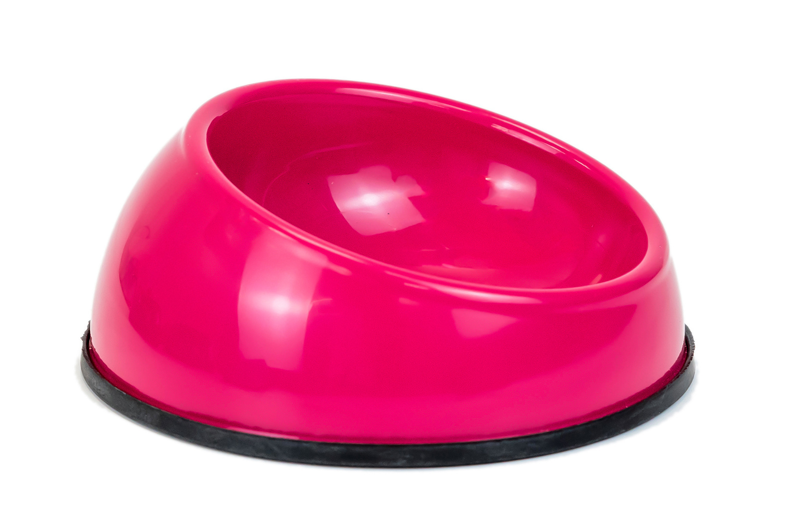 Yami-Yami миски Yami-Yami миски миска MOON пластиковая, на резинке, рубиновая (97 г) туалет для собак мелких пород дарэлл рокки круглый со столбиком и резиновым ковриком цвет в ассортименте 60 см 1 шт