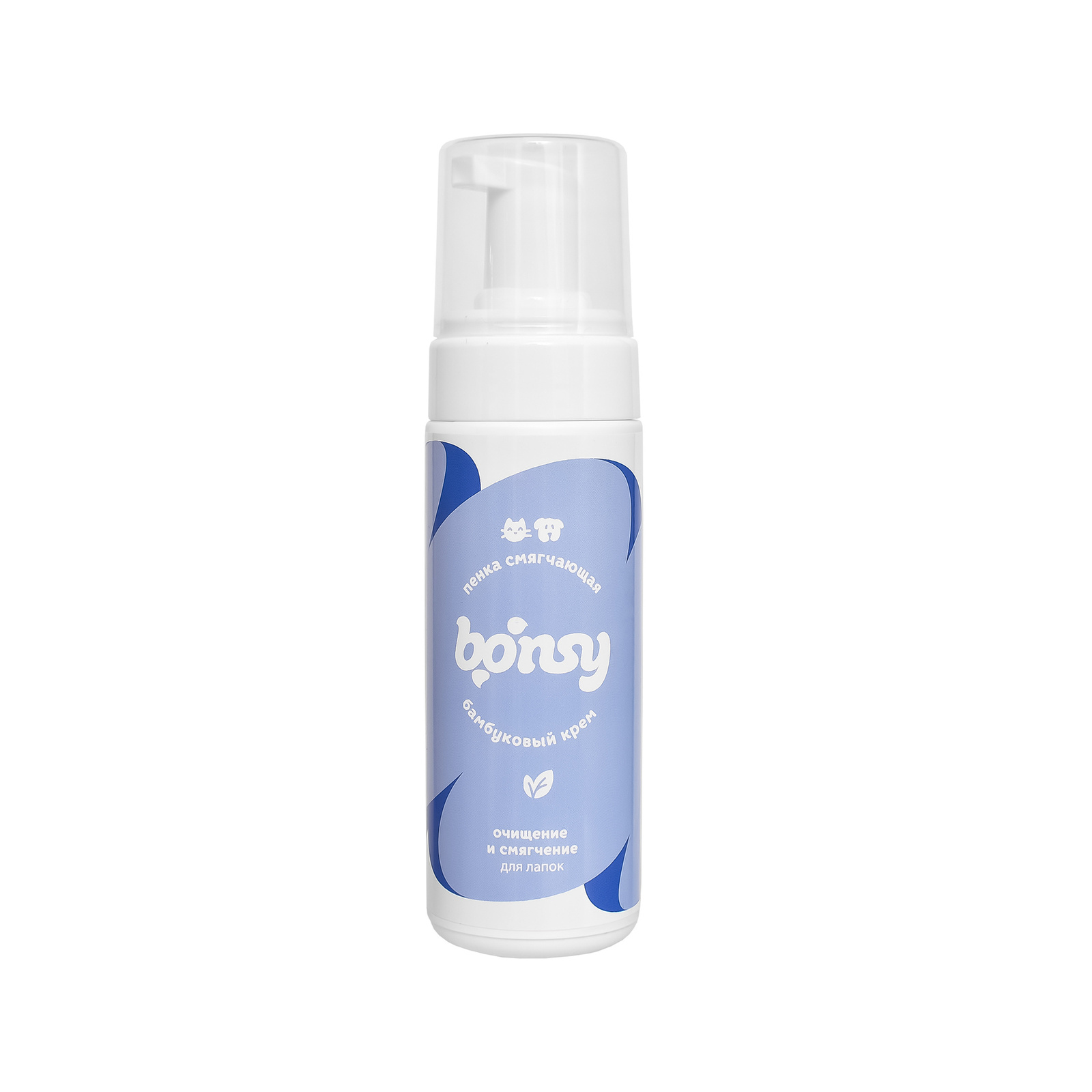 Bonsy пенка для лап:  очищение и смягчение с ароматом 