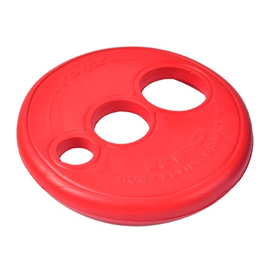 цена Rogz Rogz игрушка-фрисби RFO, красный (Ø 23 см)