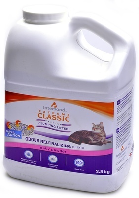 Extreme Classic Комкующ. наполнитель с Ароматом детской присыпки (Intersand  Classic Baby Powder) Extreme Classic Комкующ. наполнитель с Ароматом детской присыпки (Intersand  Classic Baby Powder)