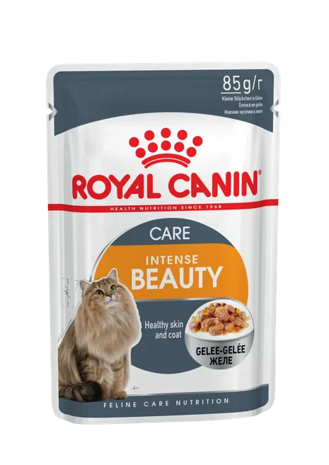 Royal Canin паучи Royal Canin паучи кусочки в желе для кошек 1-7 лет: идеальная кожа и шерсть (85 г) royal canin паучи royal canin паучи кусочки в желе для котят 4 12 месяцев 85 г