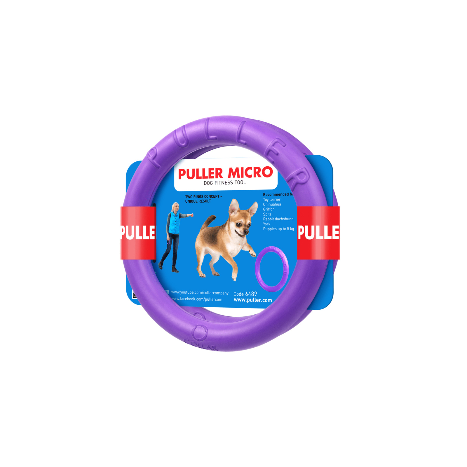 PULLER PULLER тренировочный снаряд для собак, Micro (30 г)