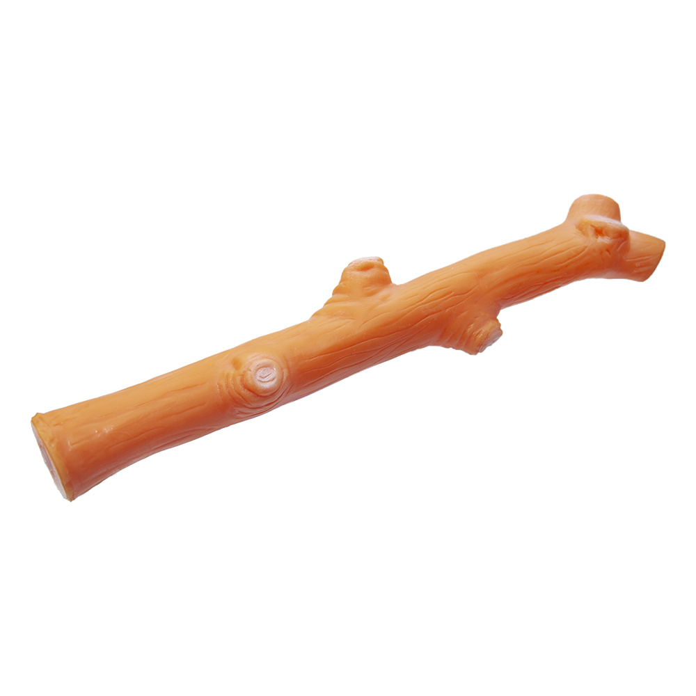 цена Yami-Yami игрушки Yami-Yami игрушки игрушка для собак Ветка, оранжевая (70 г)