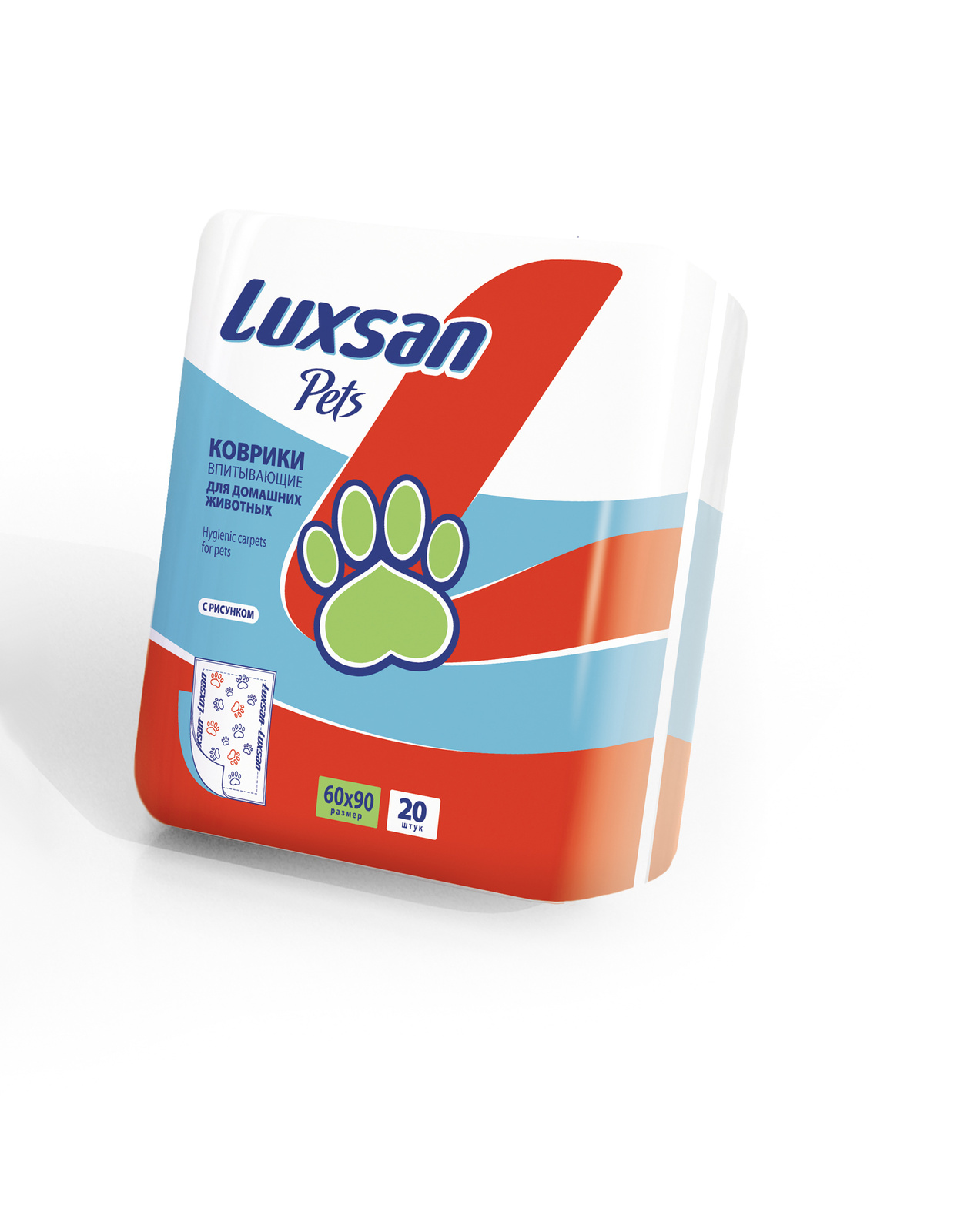 Luxsan Luxsan пеленки для животных 60x90 см (100% целлюлоза) (1,64 кг)