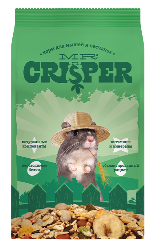 цена MR.Crisper MR.Crisper корм для мышей и песчанок (400 г)