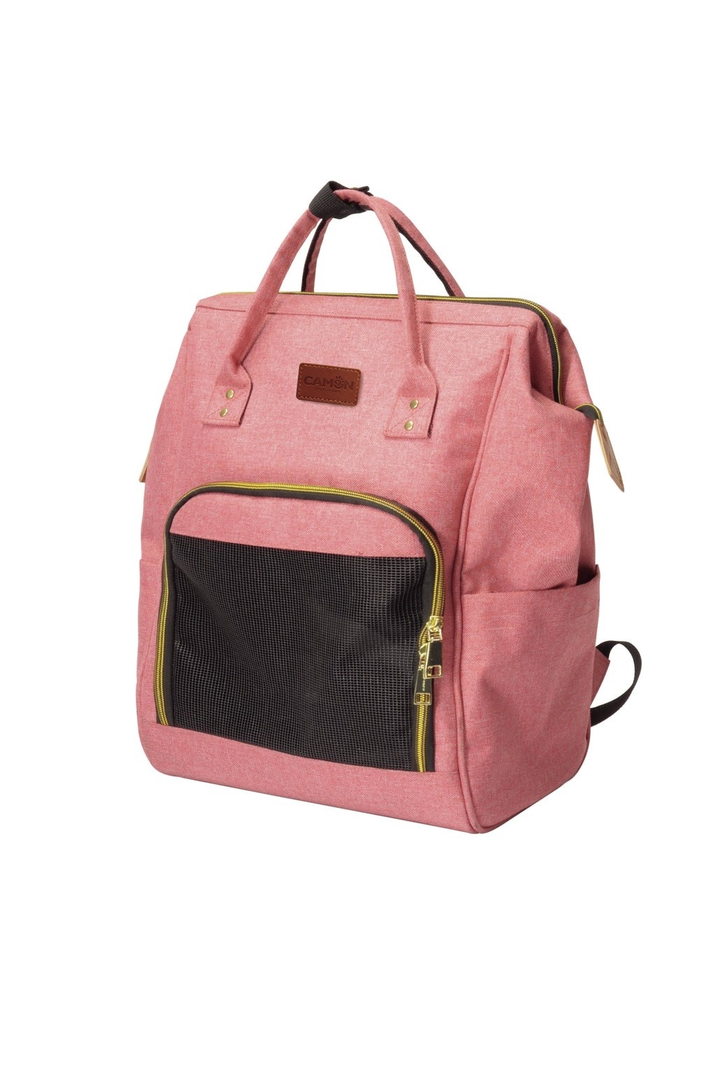 Camon Camon рюкзак-переноска Pet Fashion для животных розовый деним (30*20*43) camon camon сумка переноска для маленьких животных синяя 43 29 28 см