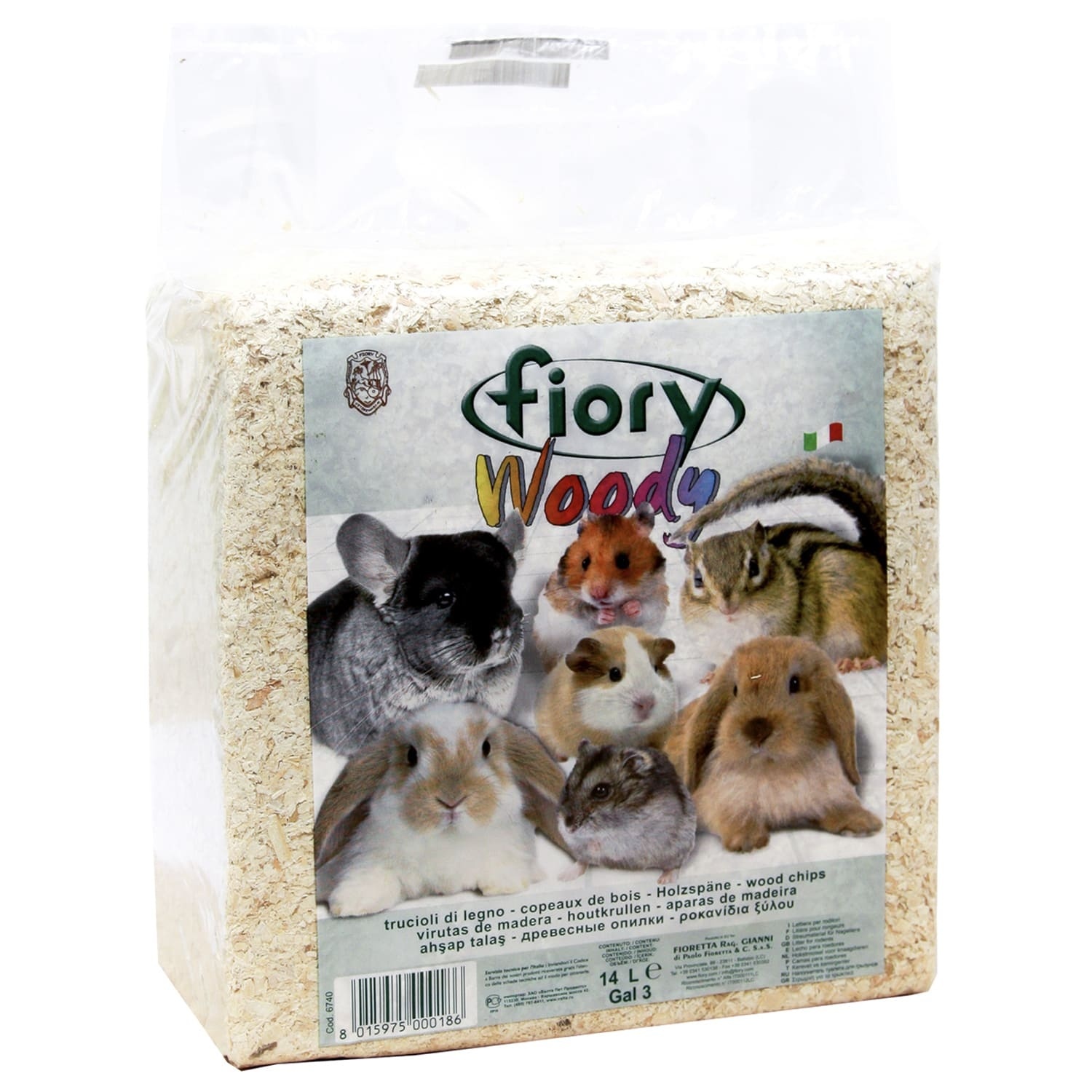 Fiory Fiory опилки для грызунов (1 кг)