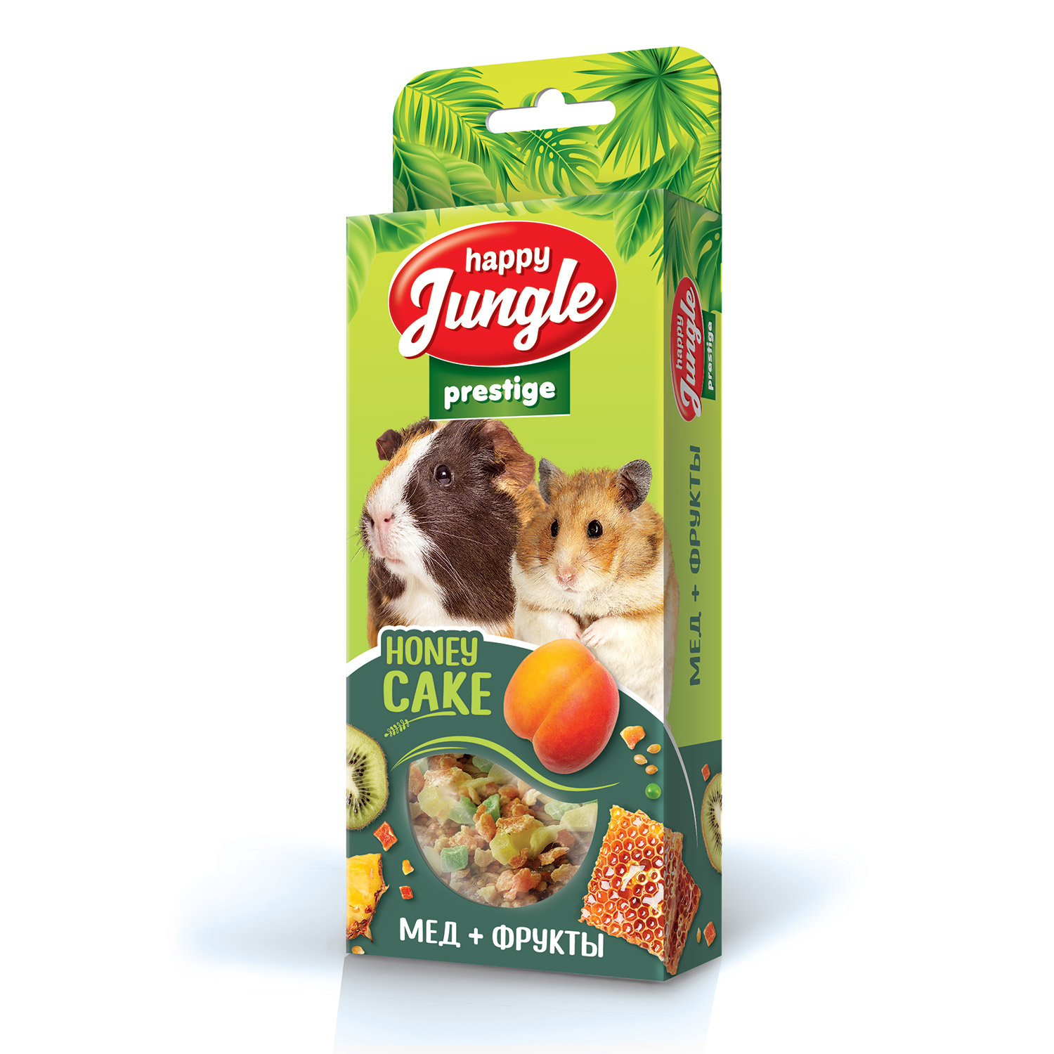 цена Happy Jungle Happy Jungle престиж Корзинки для грызунов мед+фрукты 3 шт (85 г)